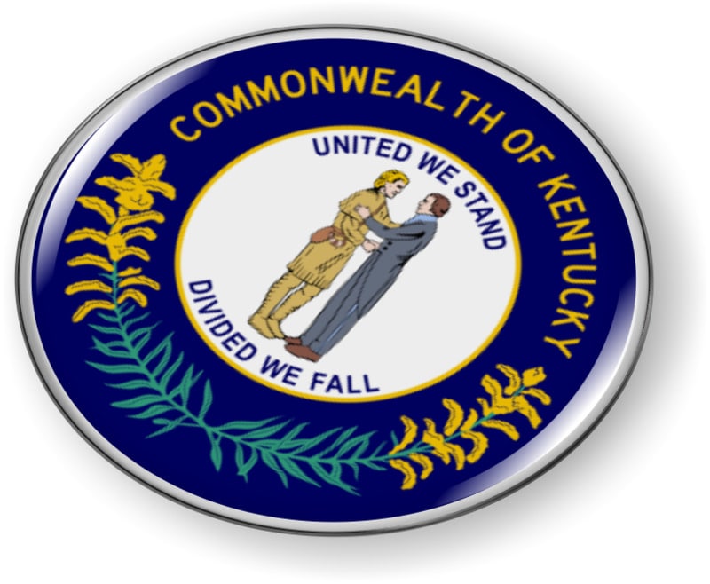 Kentucky - State Flag Emblem